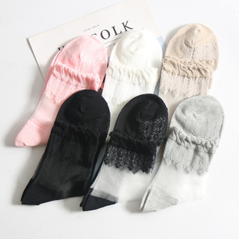 Woman Lace short sock thin soc – Invisibility Sock Loafer Bewertung und Preis