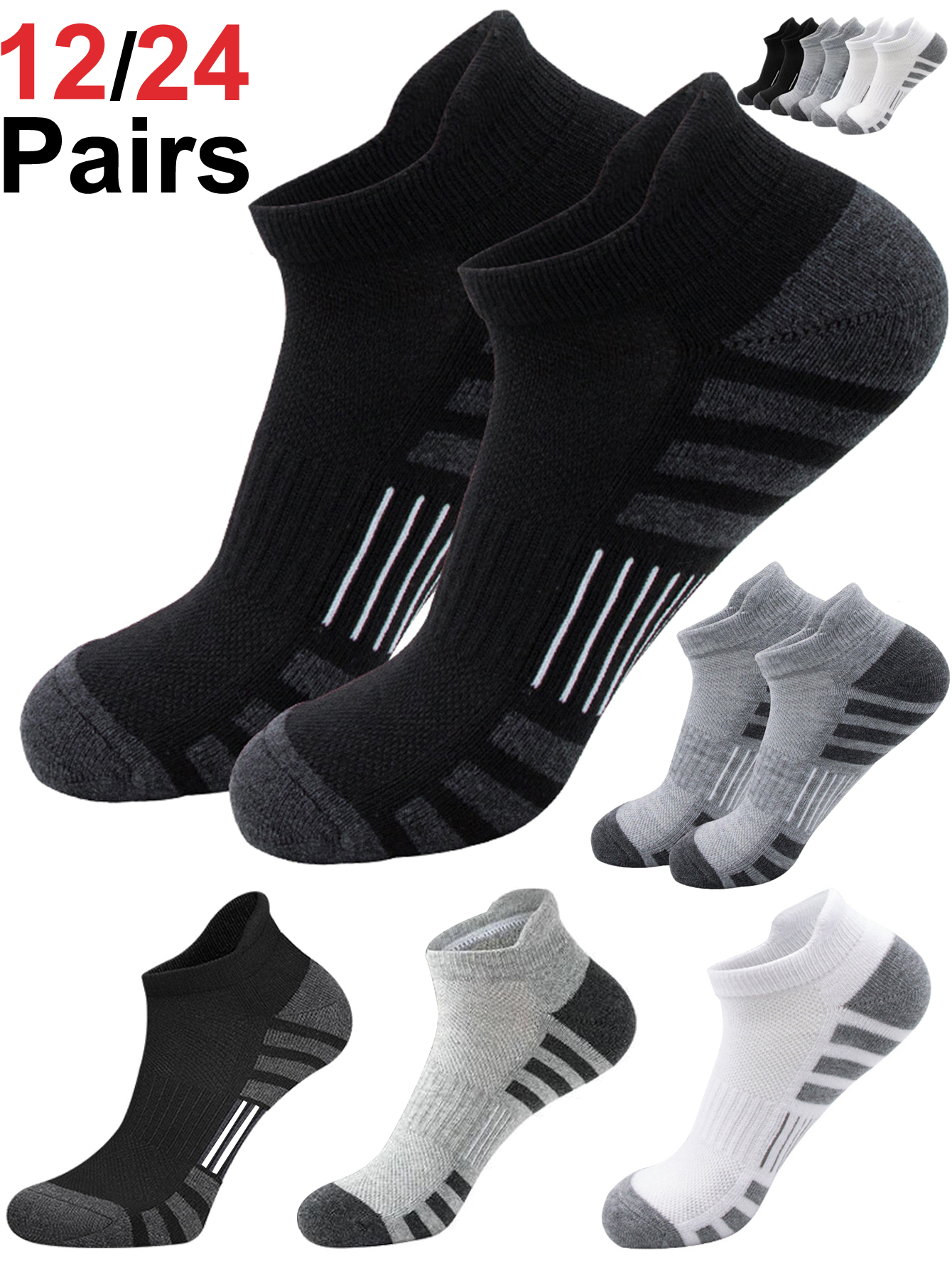 Unisex Cushioned Breathable An – Athletic Sock Cushion Bewertung und Preis